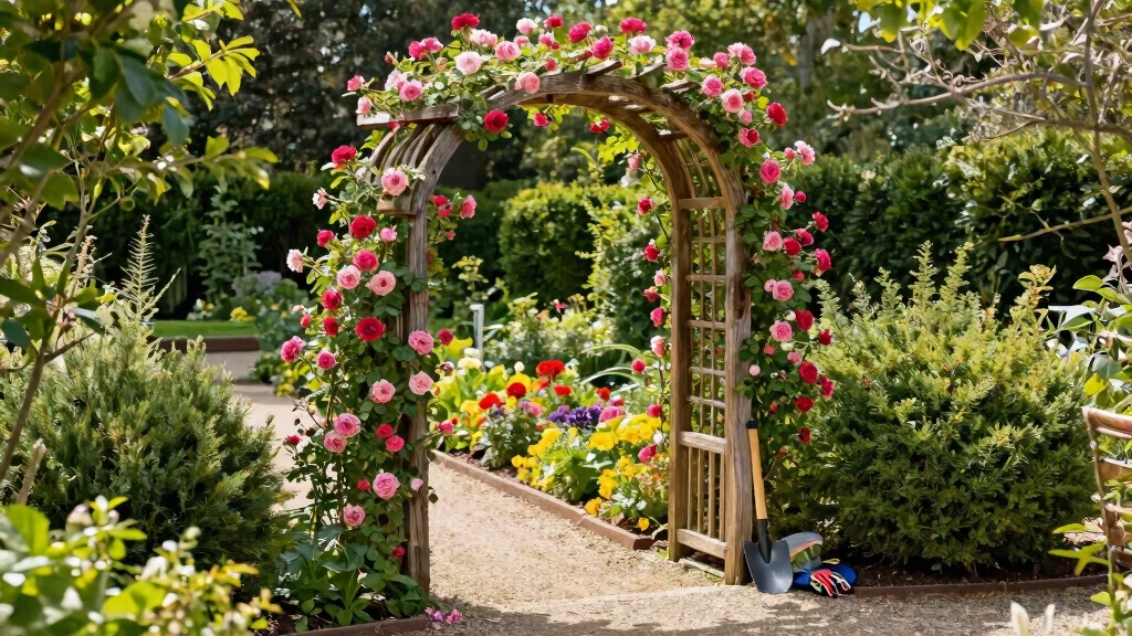 10 DIY Garden Arch Trellis Ideas to Create a Stunning Garden Entrance