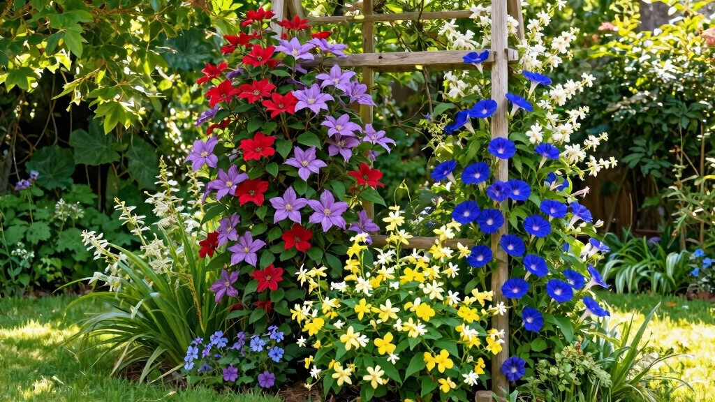 7 Best Climbing Flowers for Trellis That Add Color and Drama Outside