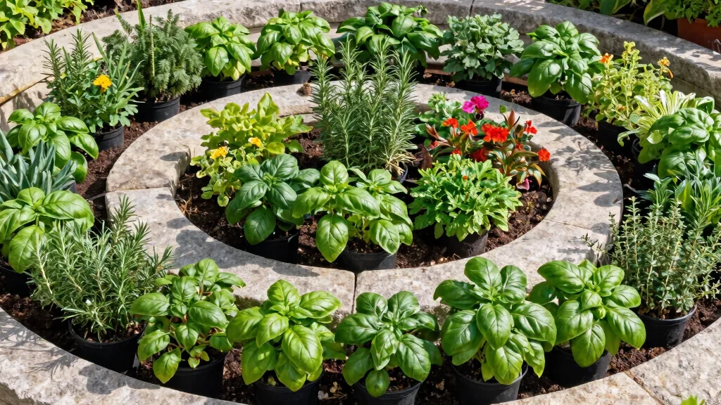 7 Herb Spiral Ideas to Grow More Herbs in a Small and Beautiful Space