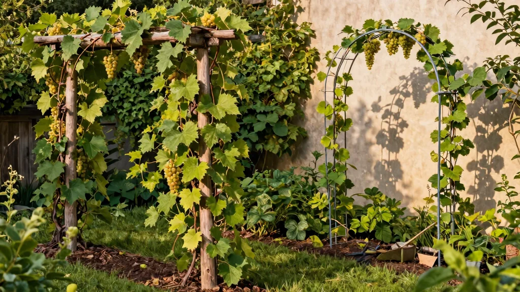 7 Muscadine Trellis Ideas to Grow Beautiful Grapes in Your Backyard