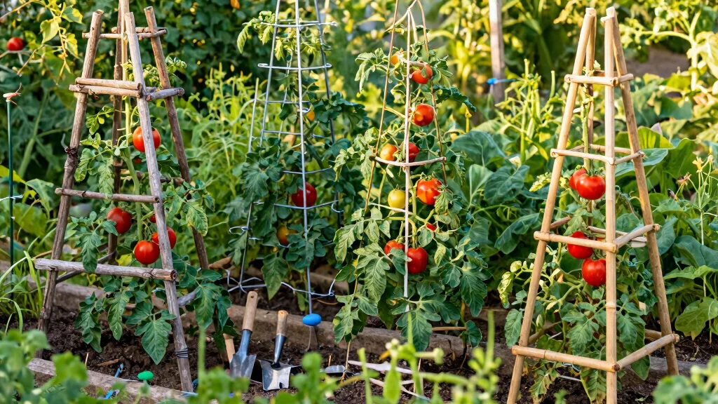 7 Tomato Garden Trellis Ideas for a Healthy and High Yielding Crop