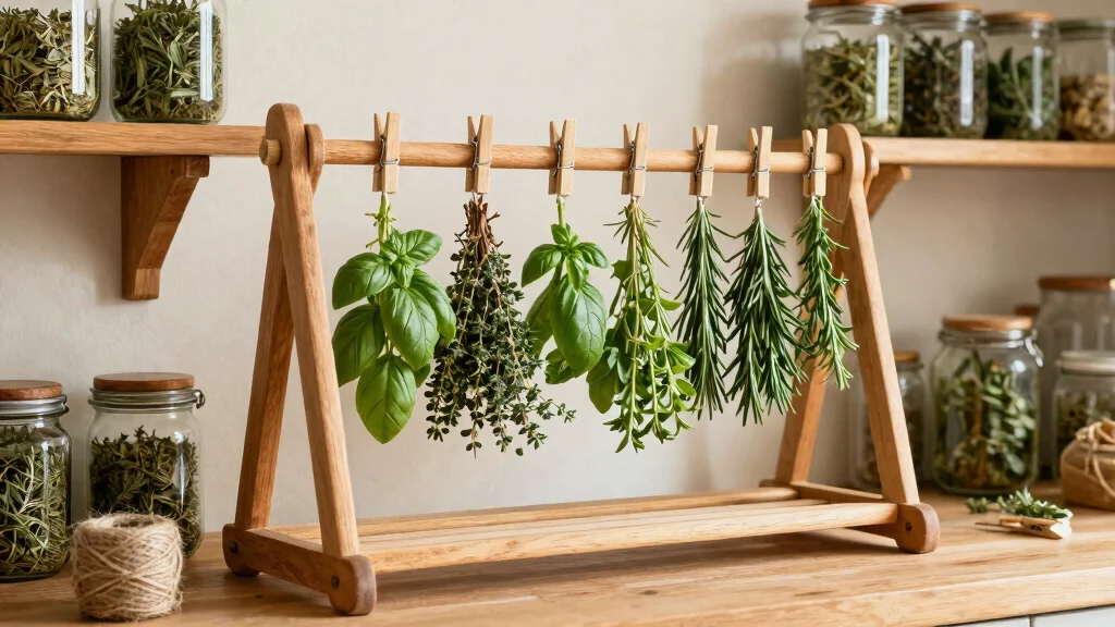8 Herb Drying Rack Ideas to Preserve Your Harvest in a Beautiful Way