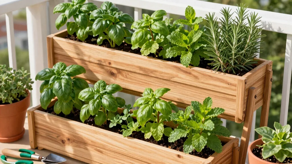 8 Herb Planter Box Ideas to Grow Fresh Herbs on Any Porch or Balcony