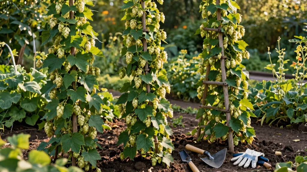 8 Hops Trellis Ideas to Grow a Productive and Stunning Vertical Garden