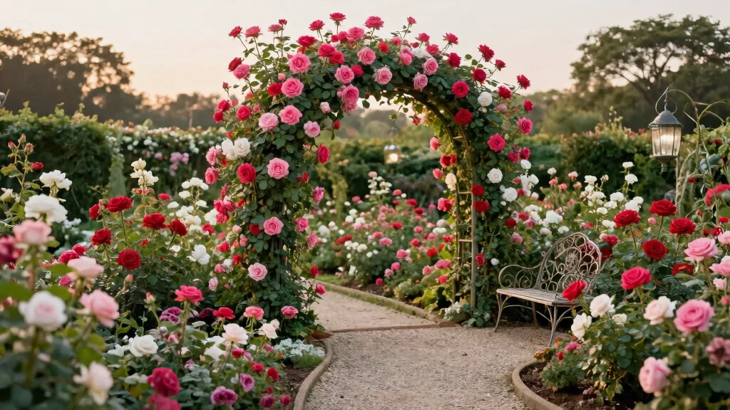 8 Rose Garden Design Layout Ideas to Create a Stunning and Romantic Space