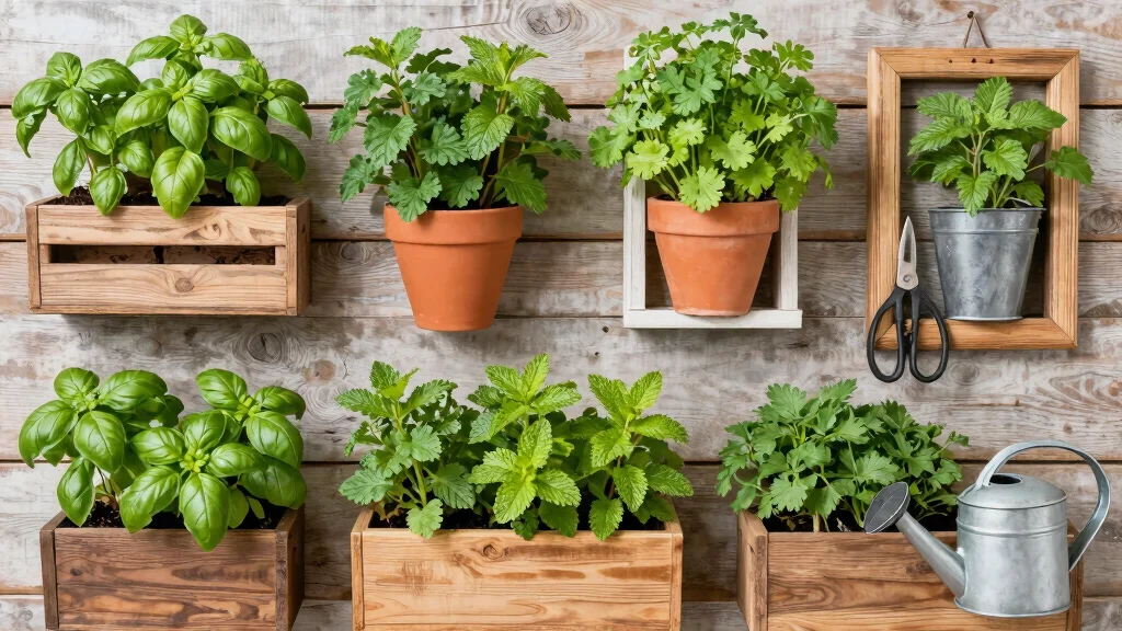 8 Vertical Herb Garden Concepts That Are Stylish, Functional, and Easy to Build