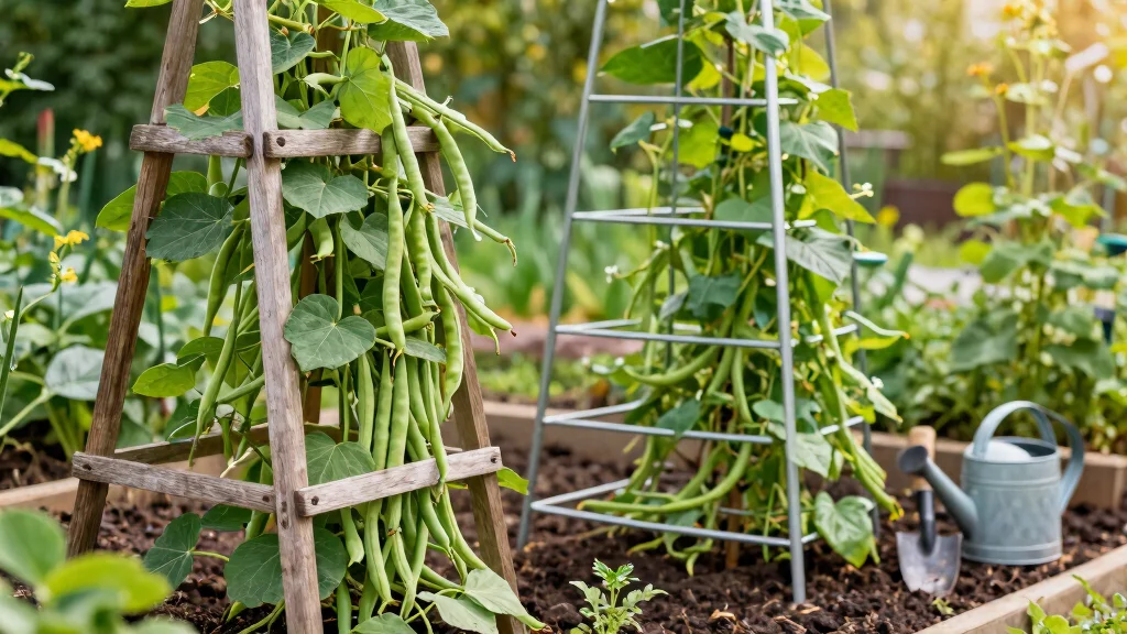 9 Green Bean Trellis Ideas for a Productive and Beautiful Garden
