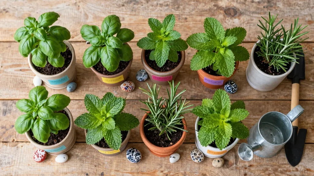 9 Potted Herb Garden Ideas for a Lush and Functional Herb Collection