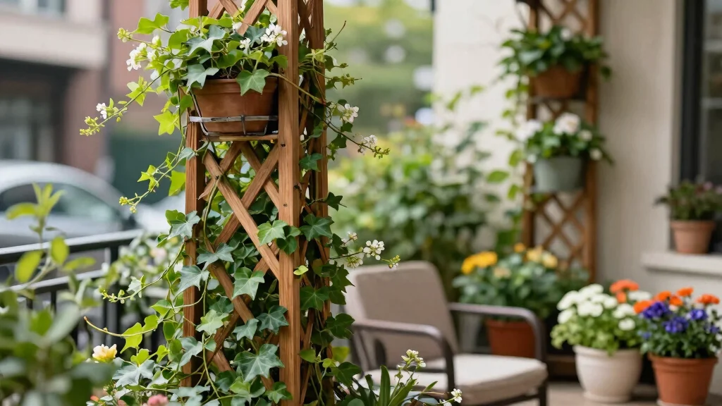 9 Trellis Planter Ideas to Grow Climbing Plants in a Stylish Way